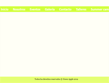 Tablet Screenshot of greenapple.es