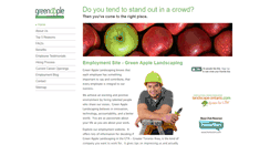 Desktop Screenshot of jobs.greenapple.ca